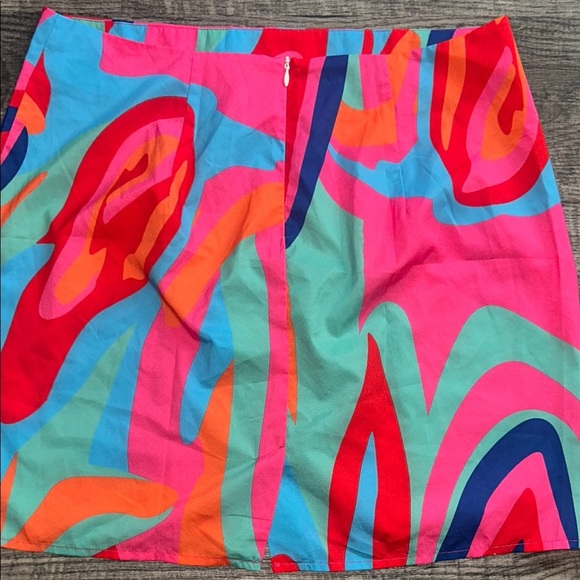 Vibrant Multicolor Skirt - Picture 2 of 3